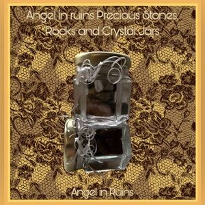 Angel in Ruins Crystal & Stone Jars